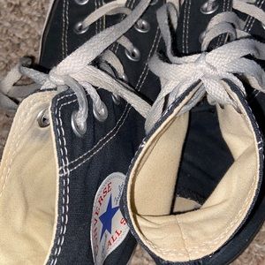 black converse
